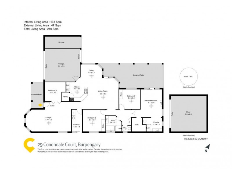 29 Conondale Court, Burpengary QLD 4505 Floorplan