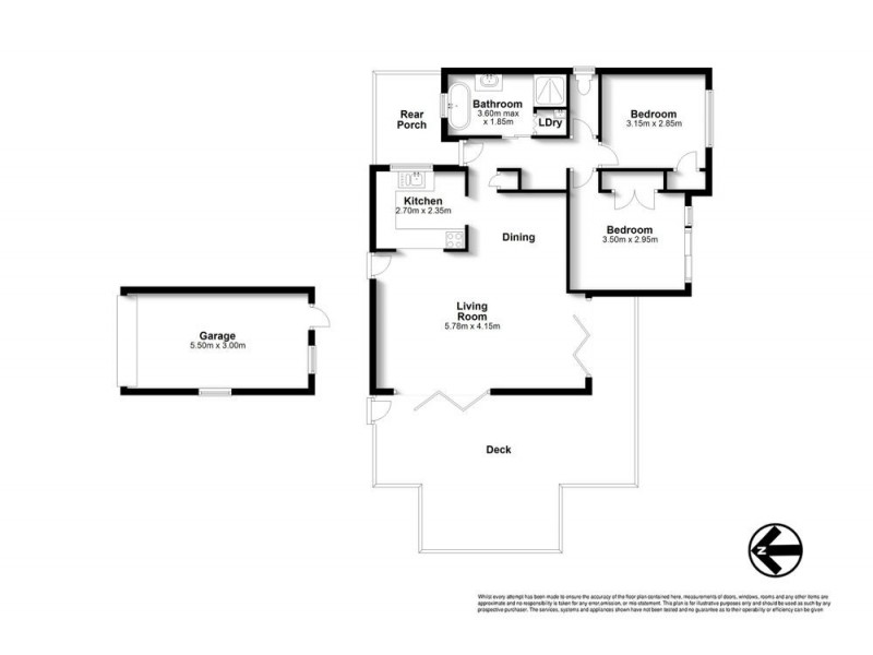 1/2A Landsborough Avenue, Scarborough QLD 4020 Floorplan