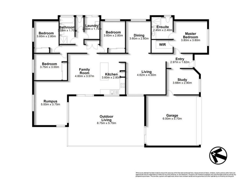 16 Atkins Court, Caboolture QLD 4510 Floorplan