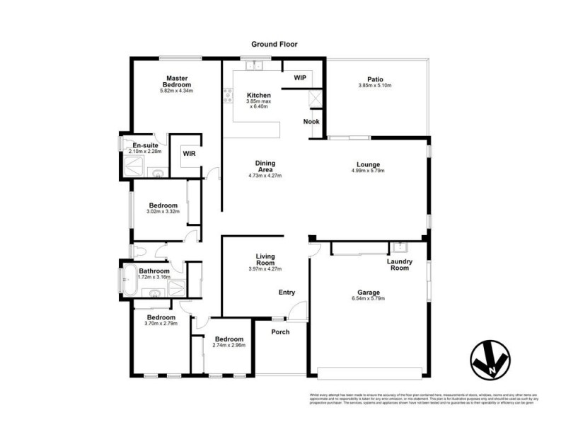 1 Casey Street, Caboolture South QLD 4510 Floorplan