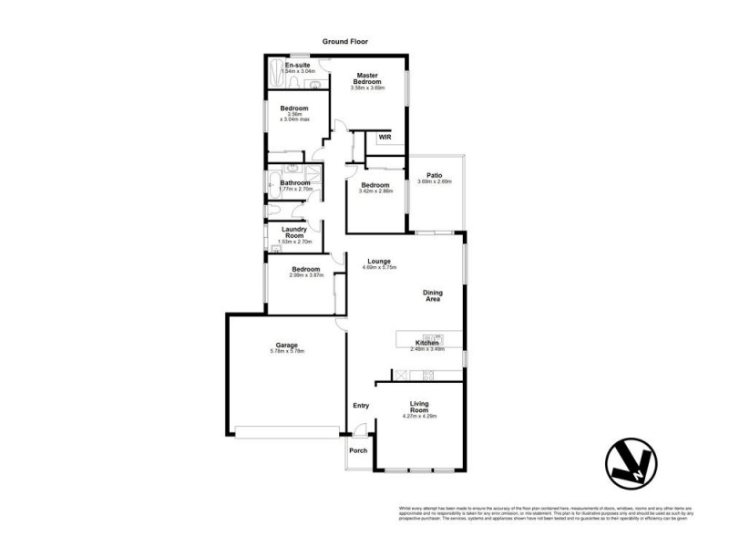 8 Anastasia Court, Caboolture QLD 4510 Floorplan