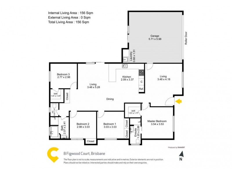 8 Figwood Court, Narangba QLD 4504 Floorplan