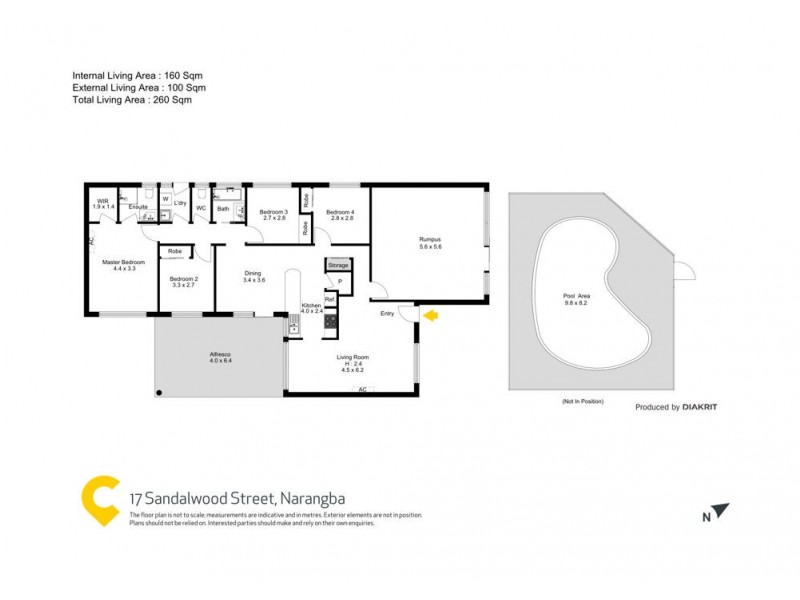 17 Sandalwood Street, Narangba QLD 4504 Floorplan