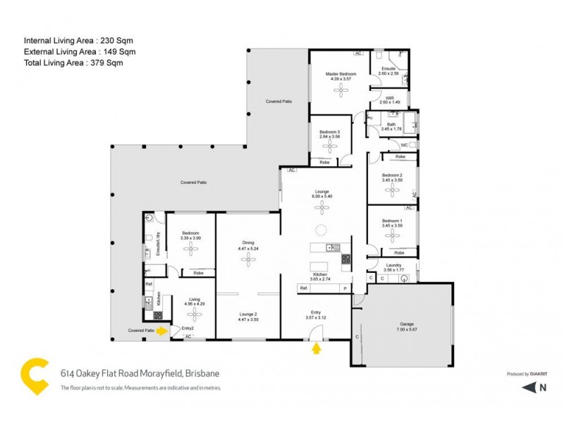 614-616 Oakey Flat Road, Burpengary QLD 4505 Floorplan