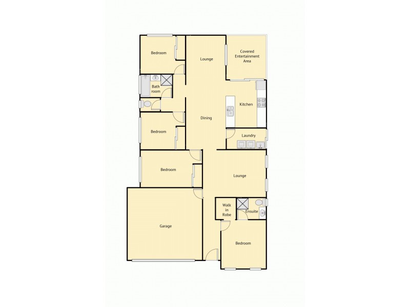 69 Water Fern Drive, Caboolture QLD 4510 Floorplan