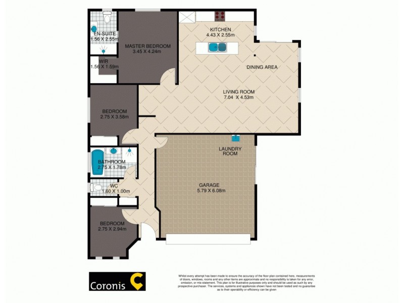 3 Glennis Court, Bellmere QLD 4510 Floorplan