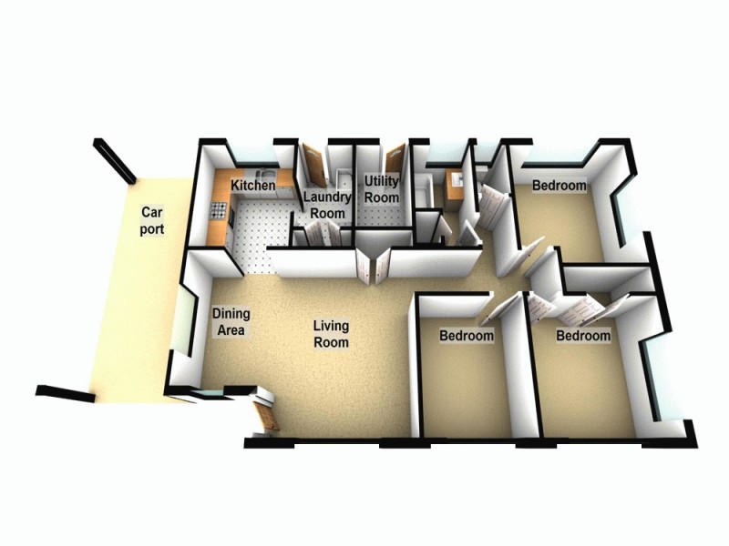 14 Carseldine Street, Caboolture QLD 4510 Floorplan