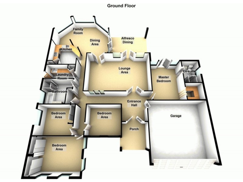 12 Woodswallow Place, Bellbowrie QLD 4070 Floorplan