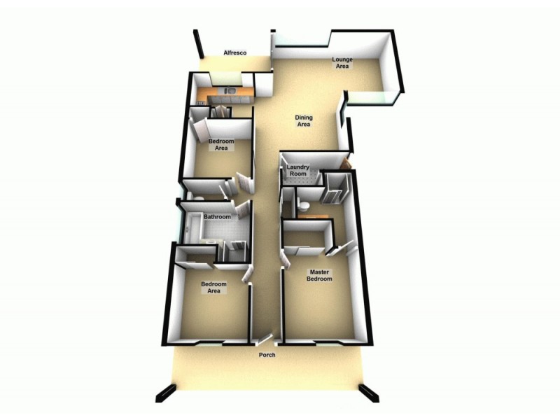 50 Atlantic Drive, Springfield Lakes QLD 4300 Floorplan