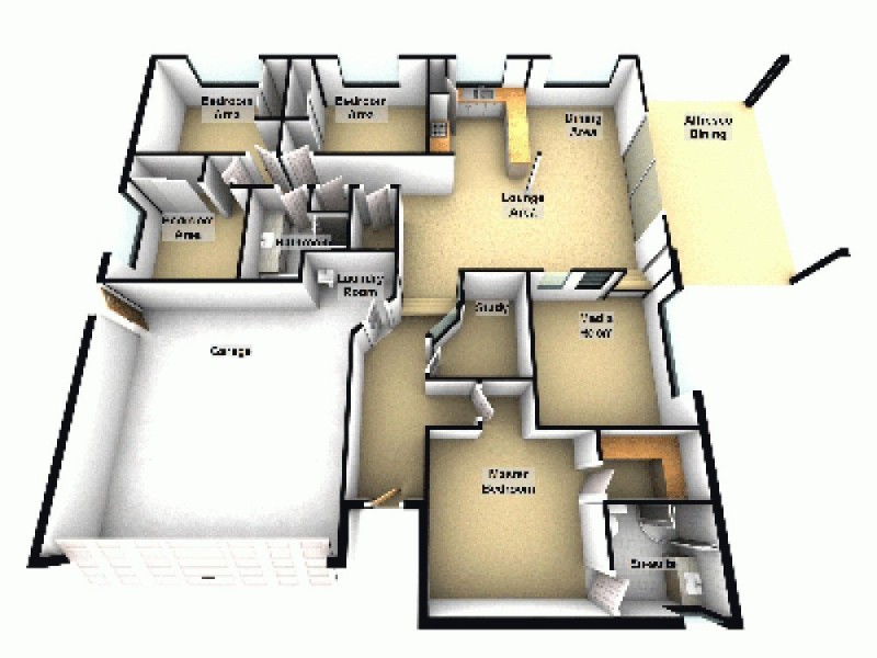 54a Lagoon Cres, Bellbowrie QLD 4070 Floorplan