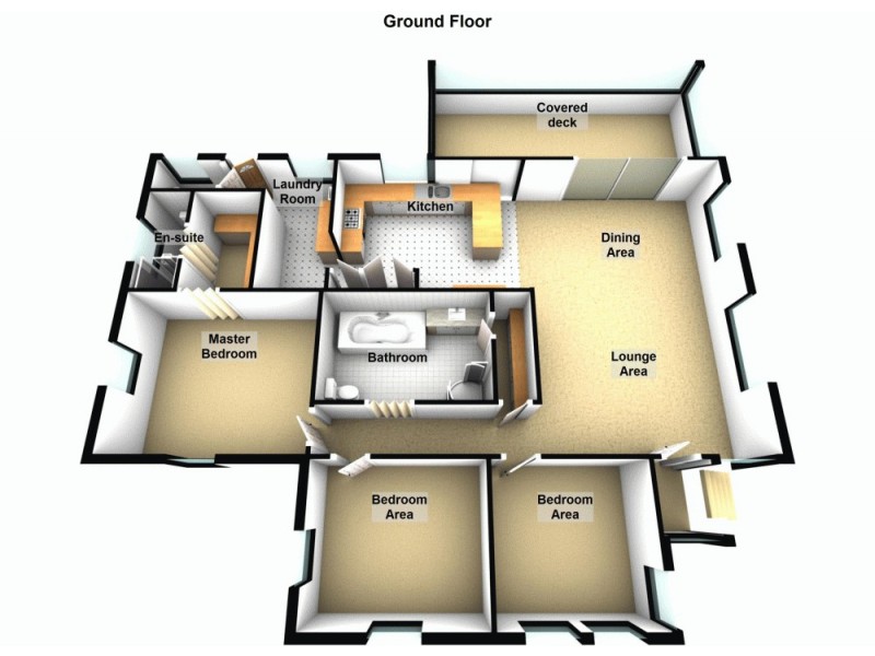 130 Grampian Road, South Maclean QLD 4280 Floorplan