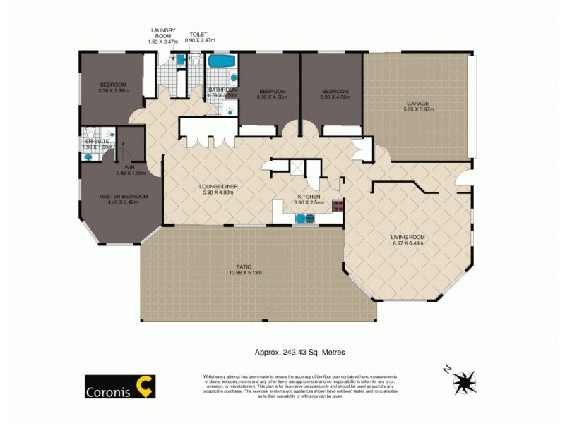 7 Curlew Place, Riverhills QLD 4074 Floorplan
