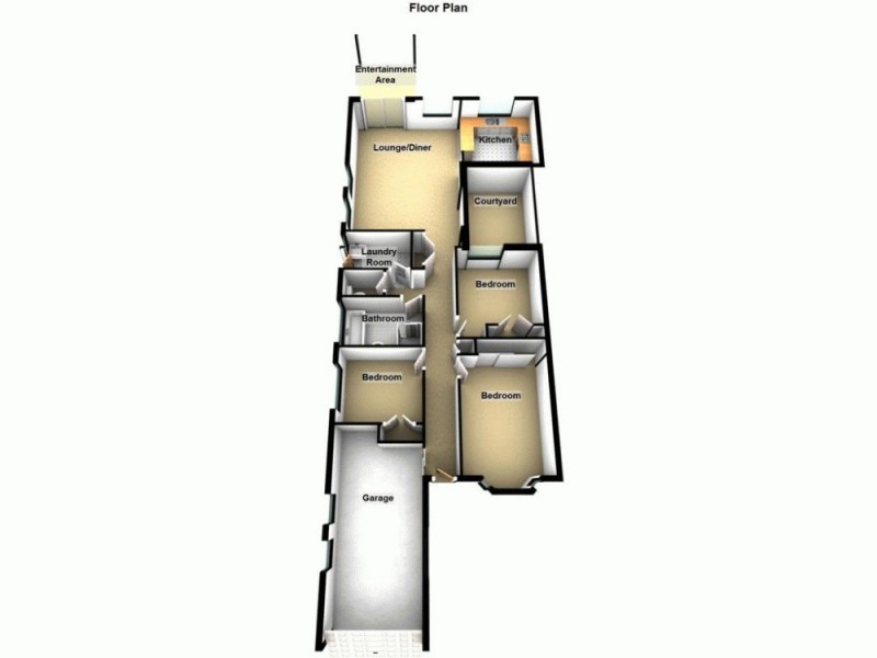 14 Evergreen Place, Forest Lake QLD 4078 Floorplan