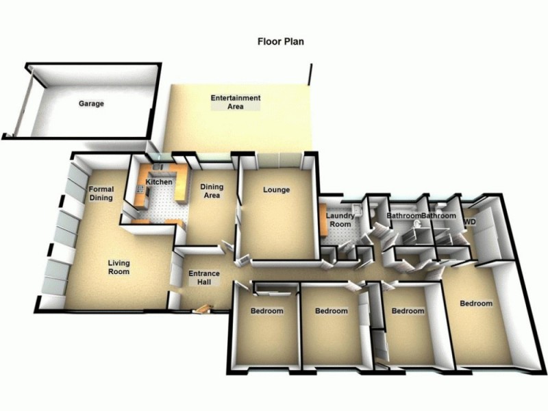 16 Banyan Street, Bellbowrie QLD 4070 Floorplan