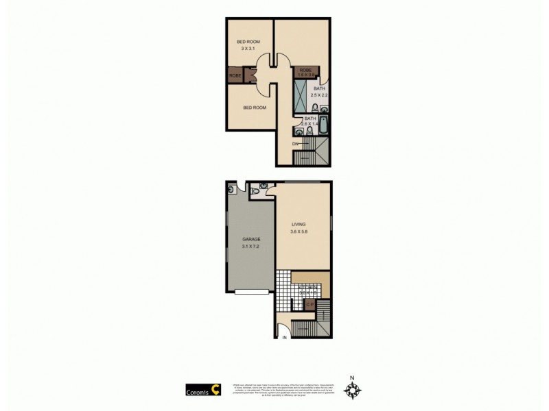 65/11 Dasheng Street, Doolandella QLD 4077 Floorplan