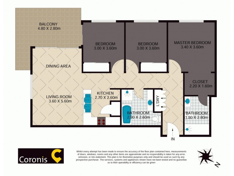 317/26 MacGroarty Street, Coopers Plains QLD 4108 Floorplan