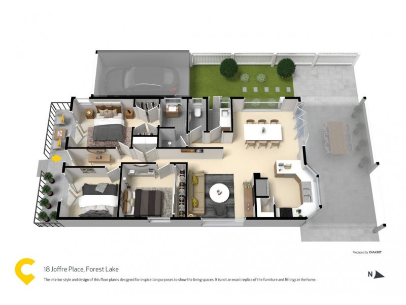 18 Joffre Place, Forest Lake QLD 4078 Floorplan