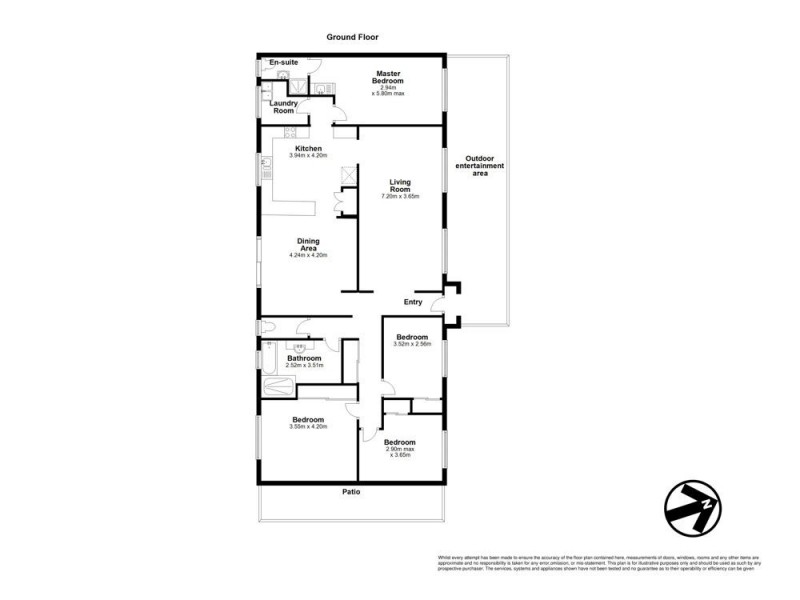 7 Cox Crescent, Goodna QLD 4300 Floorplan