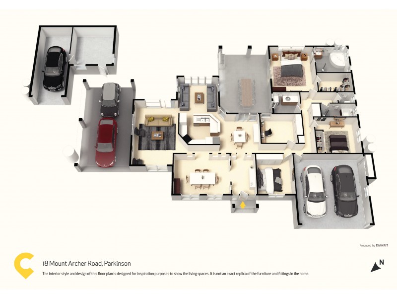18 Mount Archer Road, Parkinson QLD 4115 Floorplan