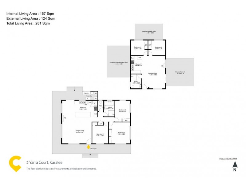 2 Yarra Court, Karalee QLD 4306 Floorplan