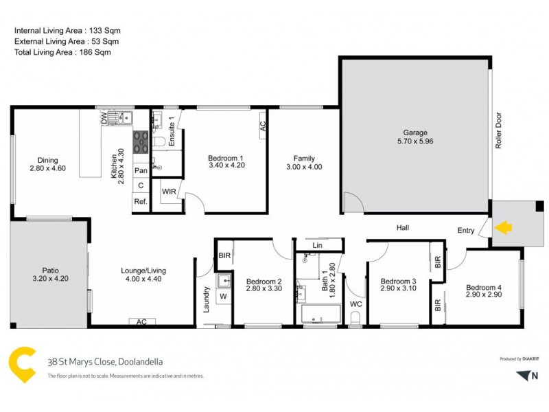38 St Marys Close, Doolandella QLD 4077 Floorplan