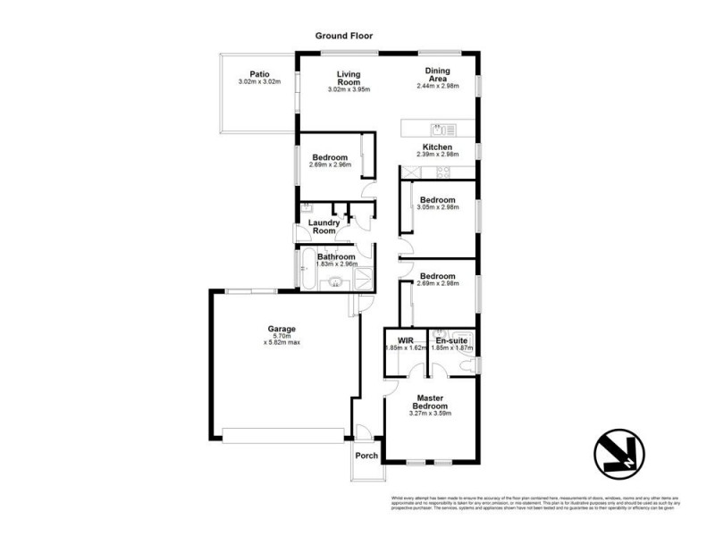 18 Mckivat Drive, Springfield Lakes QLD 4300 Floorplan