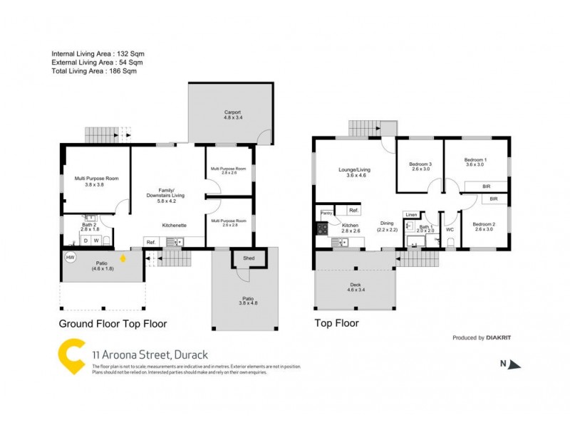 11 Aroona Street, Durack QLD 4077 Floorplan