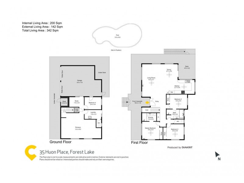 35 Huon Place, Forest Lake QLD 4078 Floorplan