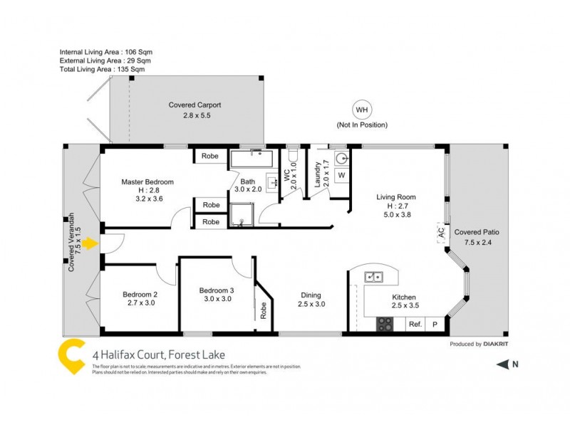 4 Halifax Court, Forest Lake QLD 4078 Floorplan