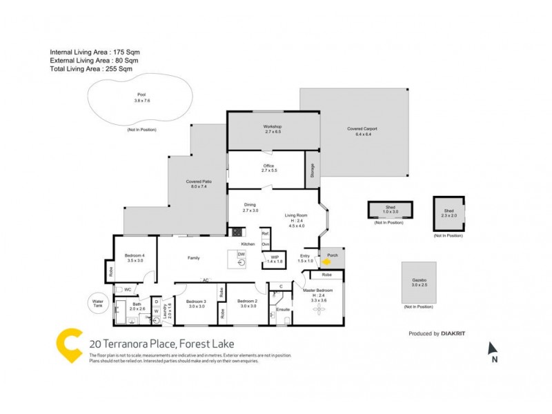 20 Terranora Place, Forest Lake QLD 4078 Floorplan