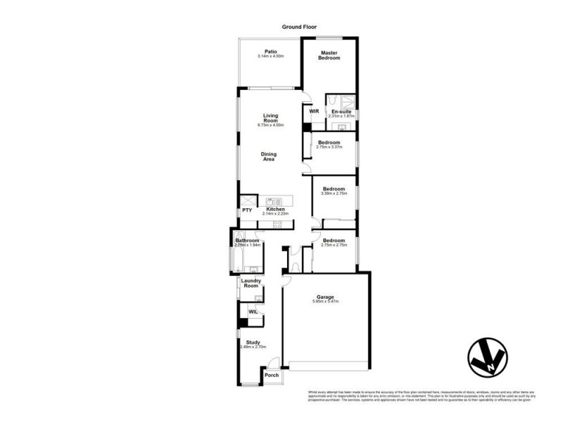 15 Harmony Street, Calamvale QLD 4116 Floorplan