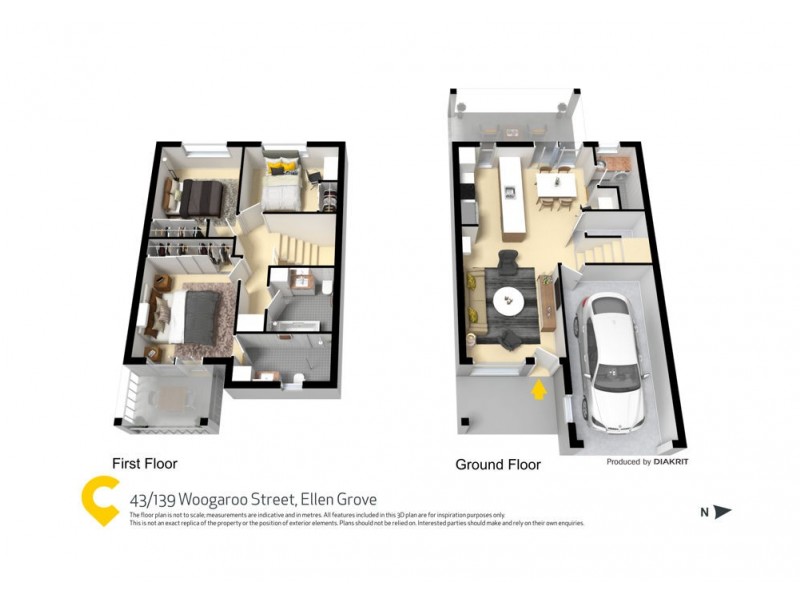 43/139 Woogaroo Street, Ellen Grove QLD 4078 Floorplan