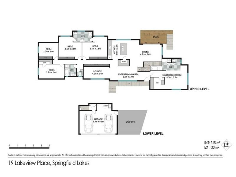 19 Lakeview Place, Springfield Lakes QLD 4300 Floorplan