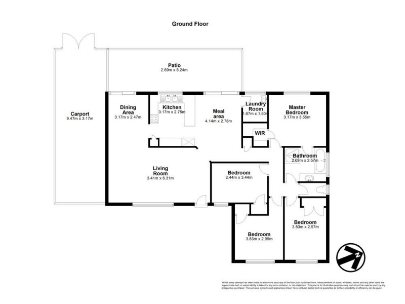 10 Dampier Court, Boronia Heights QLD 4124 Floorplan
