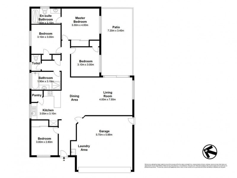 17 Barambah Court, Redbank Plains QLD 4301 Floorplan