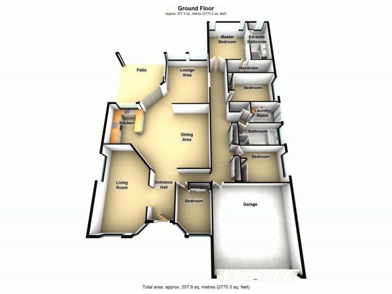 8 Aspen St, Heathwood QLD 4110 Floorplan