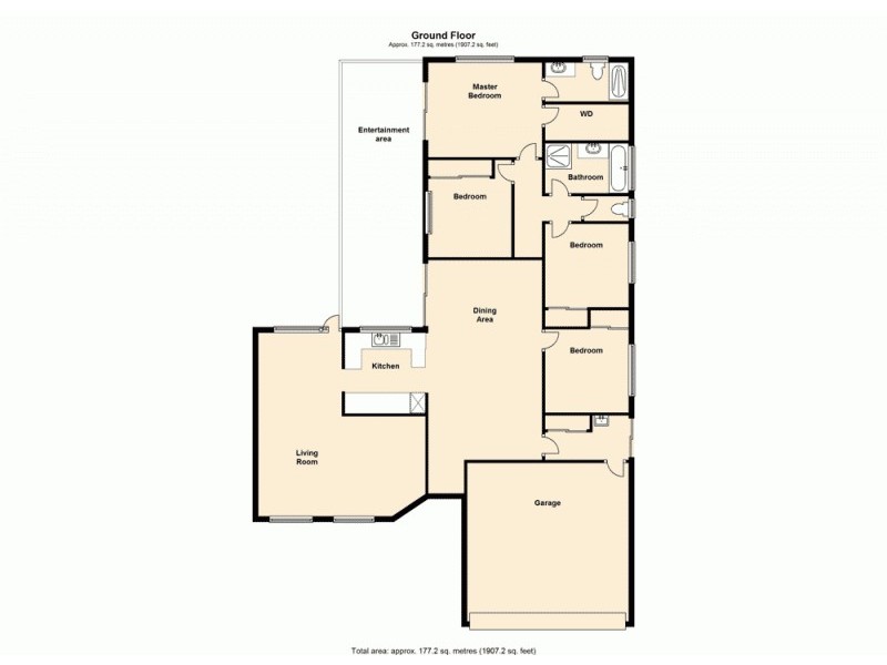 1 Normandy Court, Rothwell QLD 4022 Floorplan