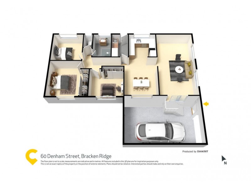 60 Denham Street, Bracken Ridge QLD 4017 Floorplan