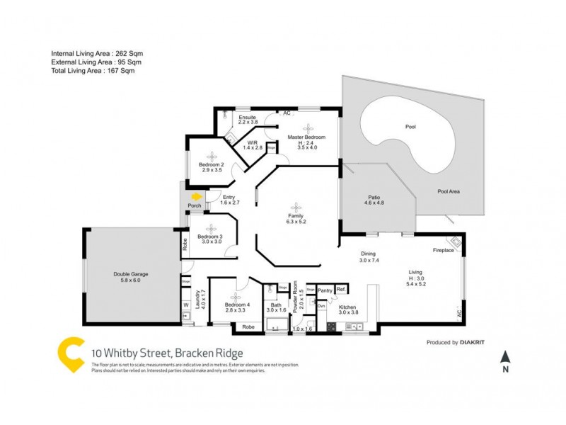 10 Whitby Street, Bracken Ridge QLD 4017 Floorplan