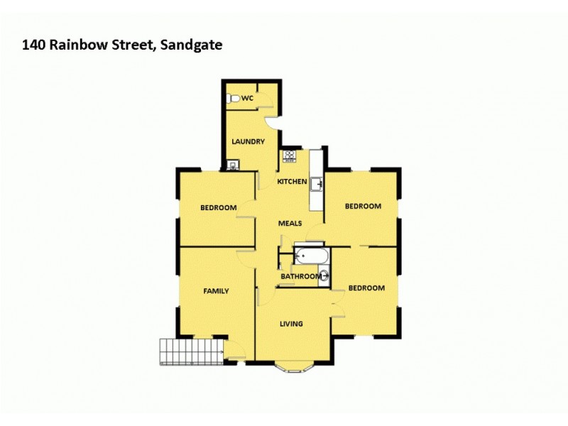 140 Rainbow Street, Sandgate QLD 4017 Floorplan