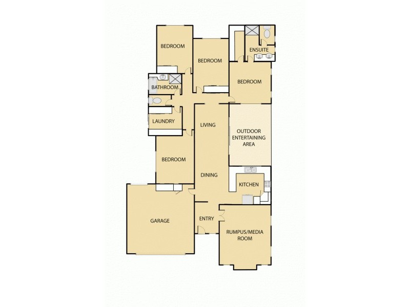 8 Cordyline Court, Meridan Plains QLD 4551 Floorplan