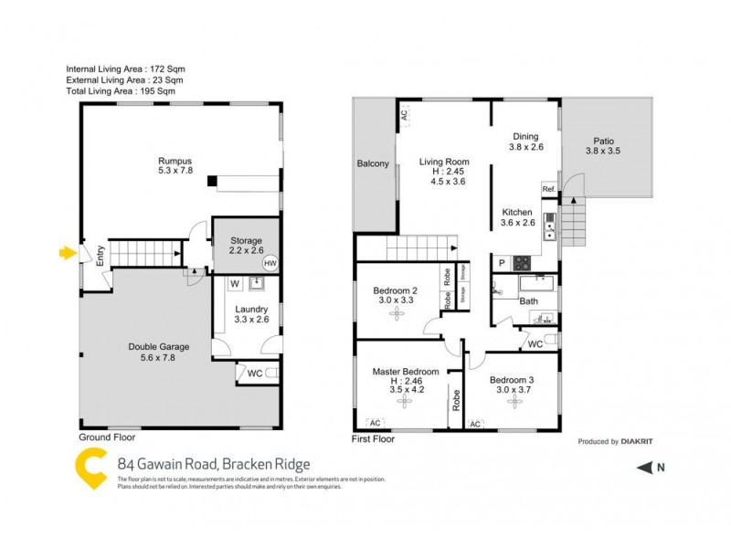 84 Gawain Road, Bracken Ridge QLD 4017 Floorplan
