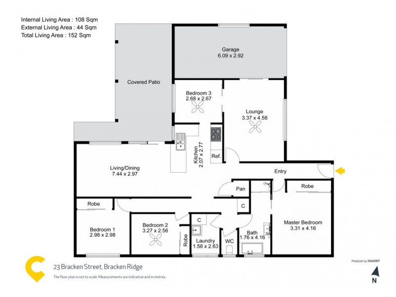 23 Bracken Street, Bracken Ridge QLD 4017 Floorplan