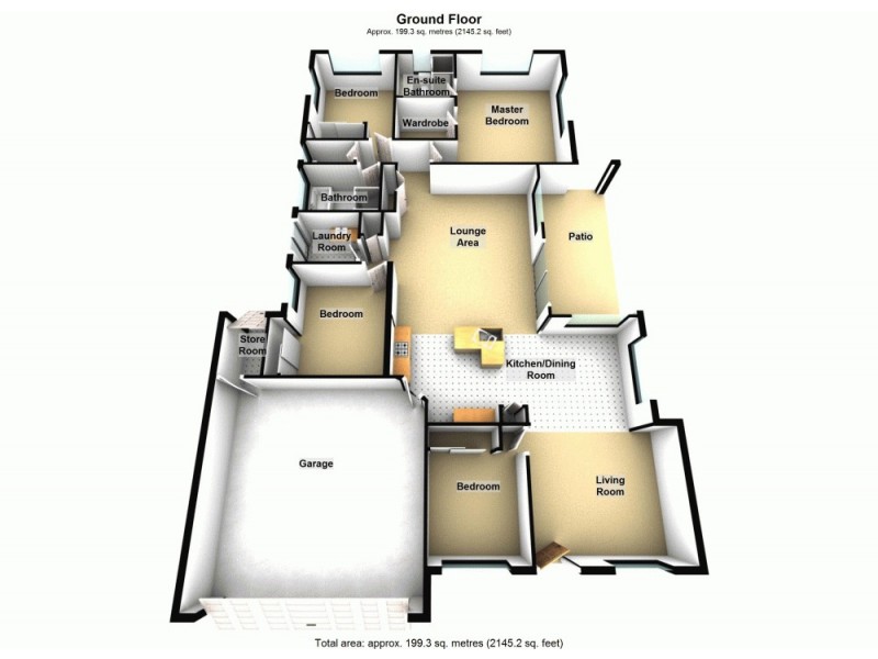 9 Freeman Place, Bracken Ridge QLD 4017 Floorplan