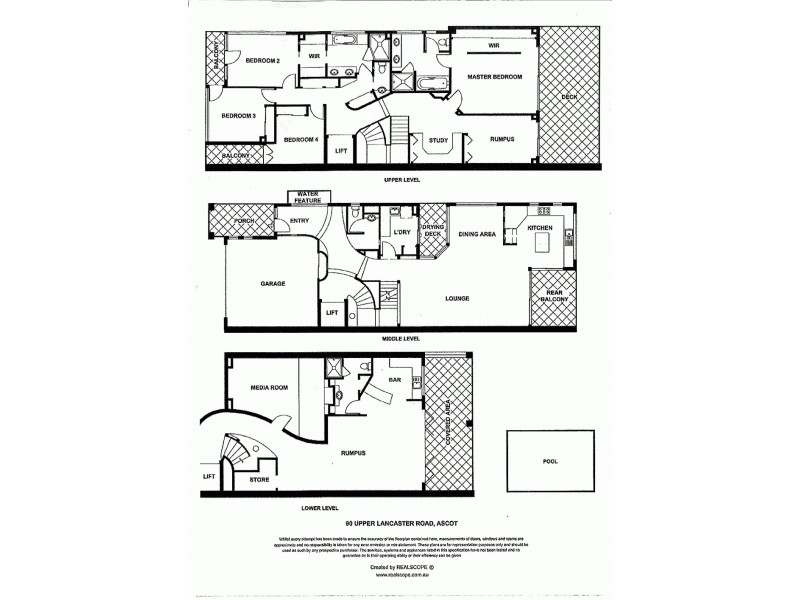 90 Upper Lancaster Road, Ascot QLD 4007 Floorplan