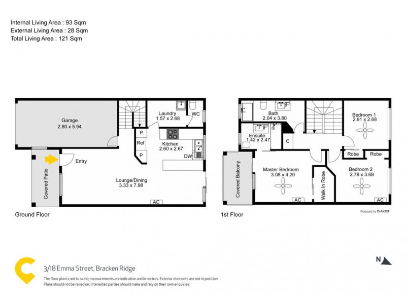 3/18 Emma Street, Bracken Ridge QLD 4017 Floorplan