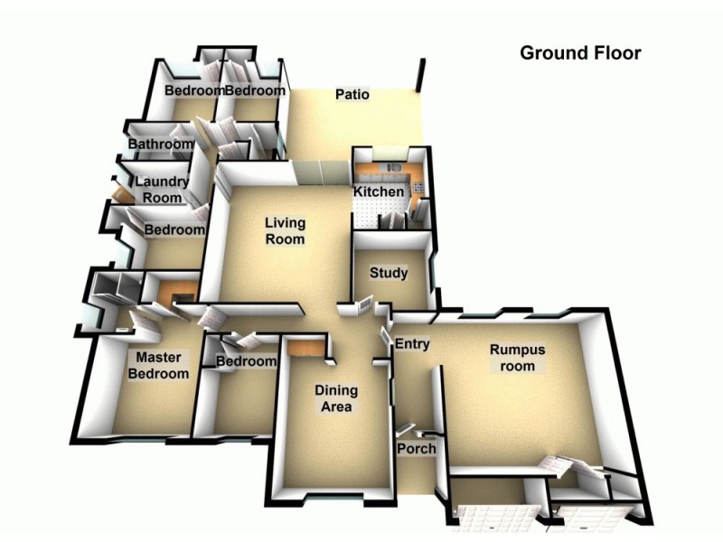 3 Hartree Court, Bracken Ridge QLD 4017 Floorplan