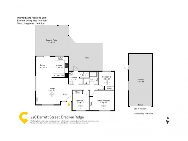 238 Barrett Street, Bracken Ridge QLD 4017 Floorplan