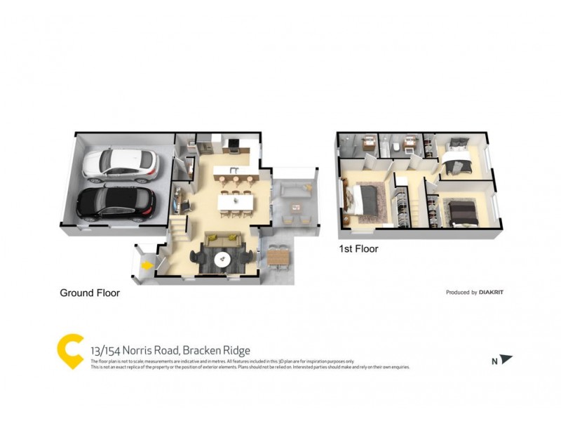13/154 Norris Road, Bracken Ridge QLD 4017 Floorplan