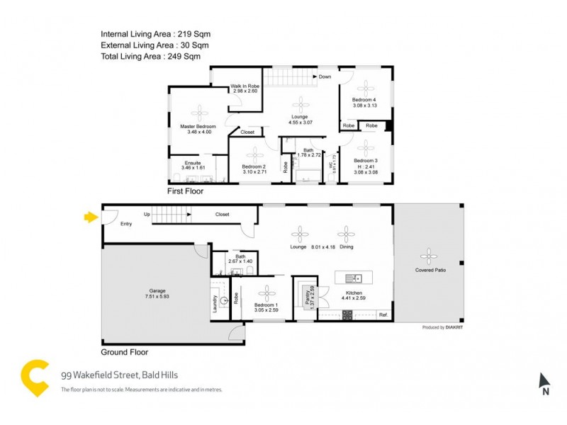 99 Wakefield Street, Bald Hills QLD 4036 Floorplan